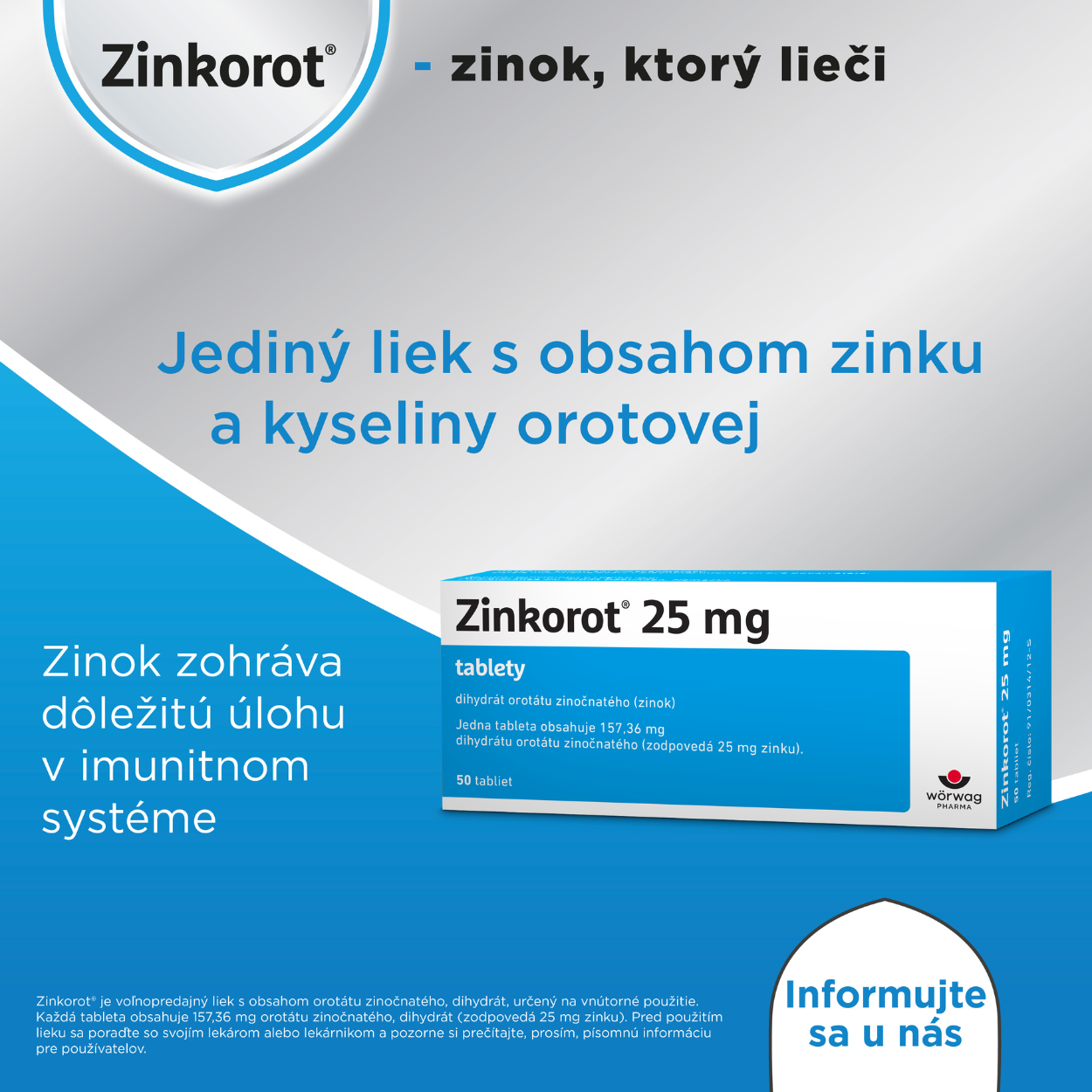 Zinkorot - zinok, ktorý lieči